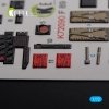 KELIK K72090 F-89 D/J Scorpion interior 3D decals for Revell kit 1/72